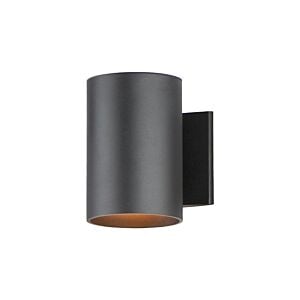 Outpost 1-Light Outdoor Wall Sconce in Bronze