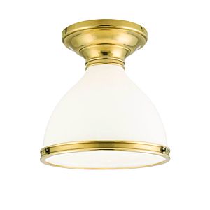 Hudson Valley Randolph Ceiling Light in Aged Brass