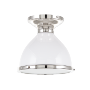 Randolph Ceiling Light in Polished Nickel