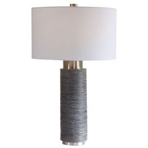 Strathmore 1-Light Table Lamp in Brushed Nickel