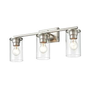 Millennium Lighting Verlana 3-Light Bathroom Vanity Light In Brushed Nickel