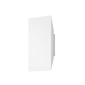 Sonneman Chamfer 11 Inch LED Wall Sconce in Textured White