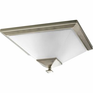 Clifton Heights 2-Light Close-to-Ceiling in Brushed Nickel