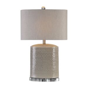 Modica 1-Light Table Lamp in Brushed Nickel