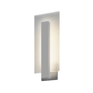 Sonneman Midtown 18 Inch LED Wall Sconce in Textured Gray
