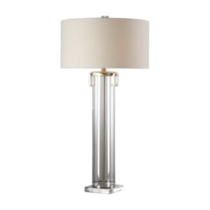 Monette 1-Light Table Lamp in Brushed Nickel