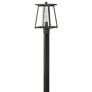 Hinkley Burke 1-Light Outdoor Light In Oil Rubbed Bronze With Clear Glass