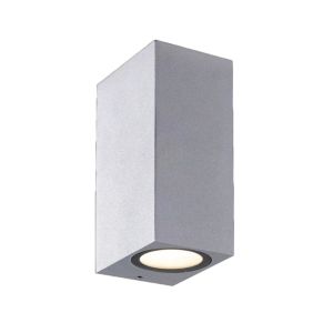 Eurofase Dale 2 Light Wall Sconce in Aluminum