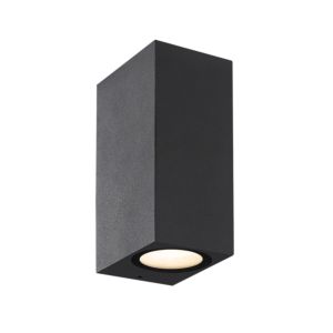 Eurofase Dale 2 Light Wall Sconce in Aluminum