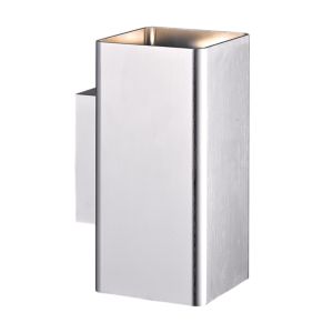 Eurofase Lungo 2 Light Wall Sconce in Aluminum