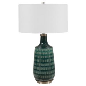 Scouts 1-Light Table Lamp in Brushed Nickel