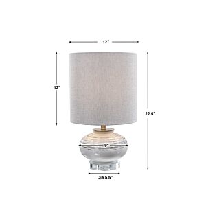 Lenta 1-Light Accent Lamp in Brushed Nickel
