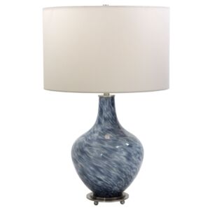 Cove 1-Light Table Lamp in Brushed Nickel