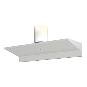 Sonneman Votives™ 2 Light 5 Inch Bathroom Vanity Light in Satin White