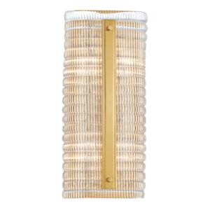 Athens 4-Light Wall Sconce in Aged Brass