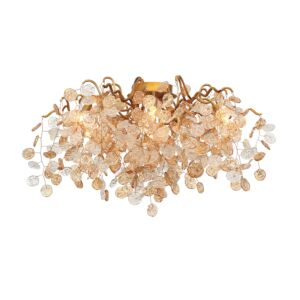 Eurofase Campobasso 7-Light Ceiling Light in Gold