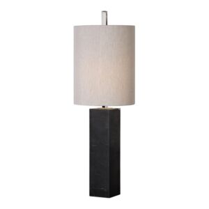 Delaney 1-Light Accent Lamp in Polished Nickel