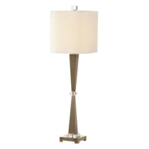 Niccolai 1-Light Table Lamp in Brushed Nickel