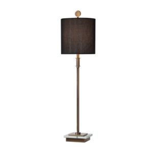 Volante 1-Light Table Lamp in Antique Brass