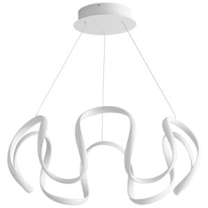 Cirro 1-Light LED Ceiling Mount in White