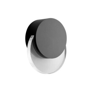 Pavo 1-Light LED Outdoor Wall Sconce in Black