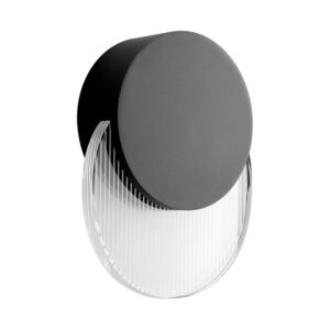 Pavo 1-Light LED Outdoor Wall Sconce in Black