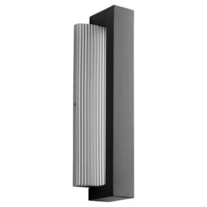 Verve 1-Light LED Outdoor Wall Sconce in Black