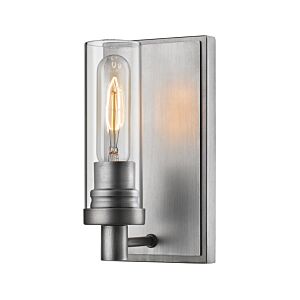 Z-Lite Persis 1-Light Wall Sconce In Old Silver