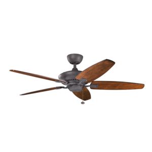 Kichler Canfield 52 Inch Ceiling Fan in Distressed Black