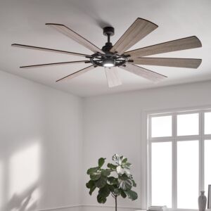 Gentry Xl 1-Light 85 Ceiling Fan in Weathered Zinc