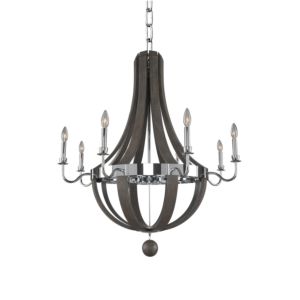  Sharlow  Contemporary Chandelier in Chrome