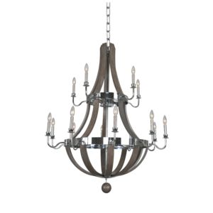  Sharlow Contemporary Chandelier in Chrome
