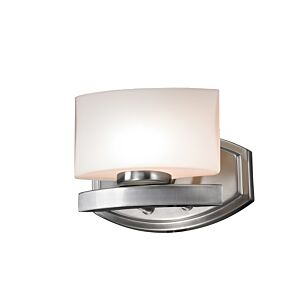 Z-Lite Galati 1-Light Bathroom Vanity Light In Brushed Nickel
