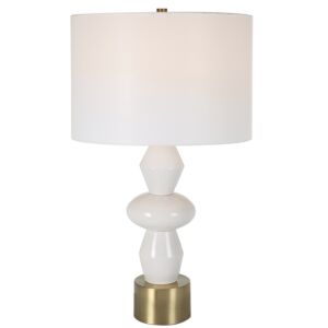 Uttermost 1-Light Architect White Table Lamp