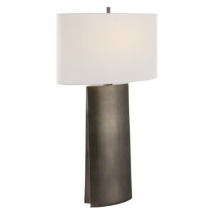 Uttermost 1-Light V-Groove Modern Table Lamp