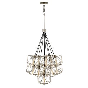 Astrid 17-Light Chandelier in Glacial
