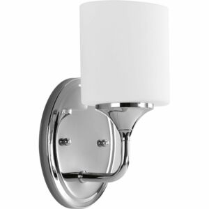 Lynzie 1-Light Bathroom Vanity Light in Polished Chrome