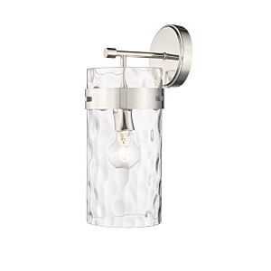 Z-Lite Fontaine 1-Light Wall Sconce In Polished Nickel
