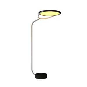 Naia LED Floor Lamp in Charcoal