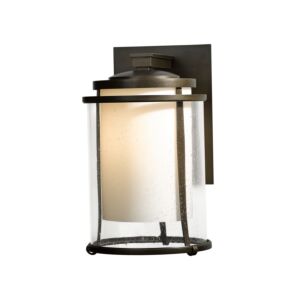 Hubbardton Forge 16 Inch Meridian Large Outdoor Sconce in Coastal Bronze