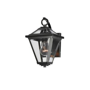 Prism 1-Light Wall Sconce in Black
