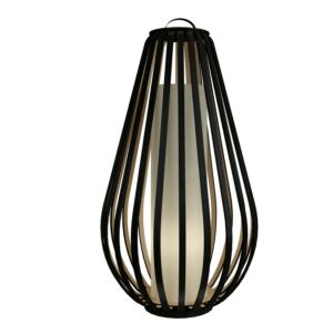 Balloon 1-Light Floor Lamp in Charcoal