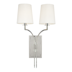  Glenford Wall Sconce in Polished Nickel