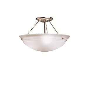 Cove Molding Top Glass Ceiling Light