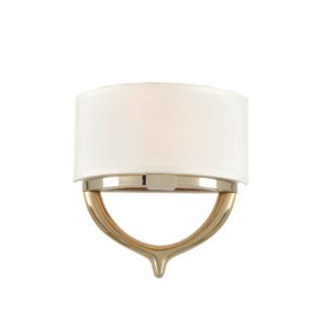 Kalco Bombay 2 Light 13 Inch Wall Sconce in Two Tone Champagne Gold