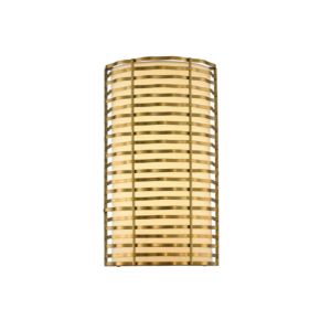  Paloma Wall Sconce in Vintage Brass