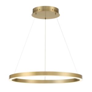 Spunto 1-Light LED Chandelier in Gold