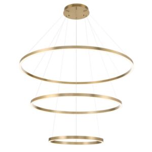 Spunto 3-Light LED Chandelier in Gold