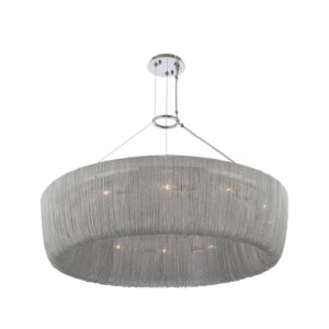  GenevievePendant Light in Polished Nickel