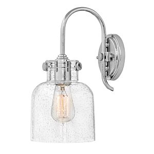 Congress 1-Light Sconce in Chrome
